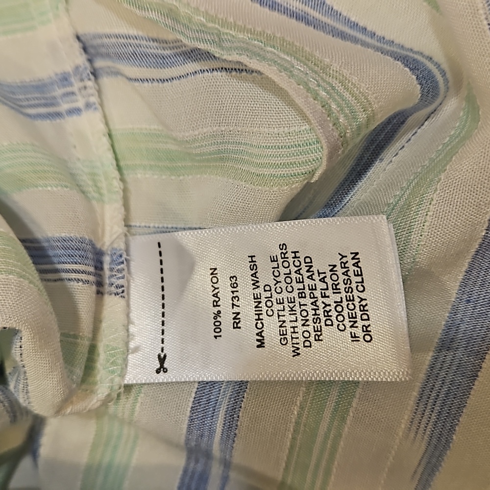NWT - Cupio Striped Blouse - Picture 11 of 11